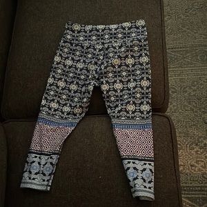 Anthro Pure Good active cropped leggings